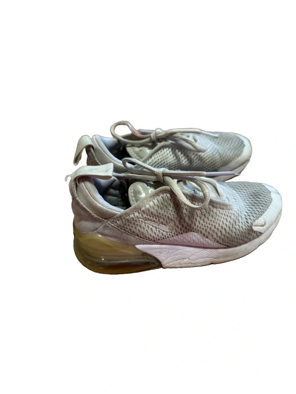 Nike Air Max 270 White Youth Size 1Y