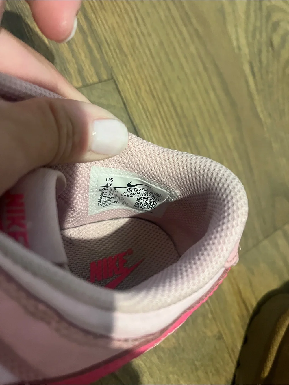 Nike Kids Low-Top Sneakers Dunks - triple Pink
