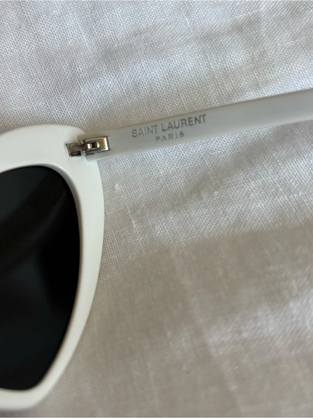 Yves Saint Laurent white heart
