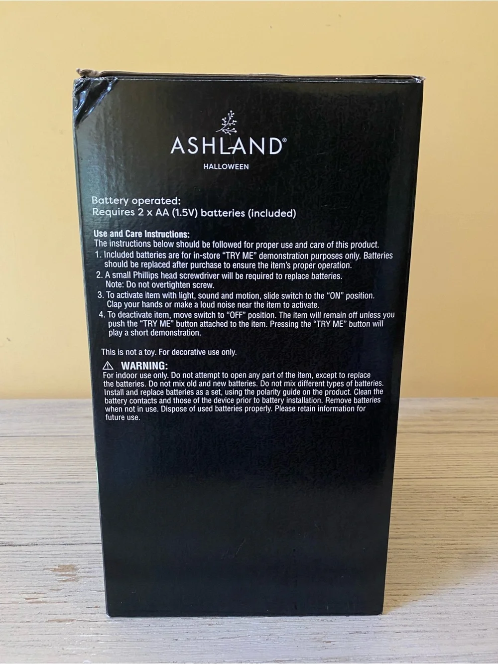 Ashland branded black