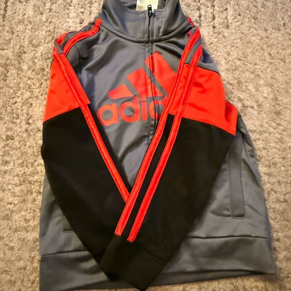 adidas charcoal jacket