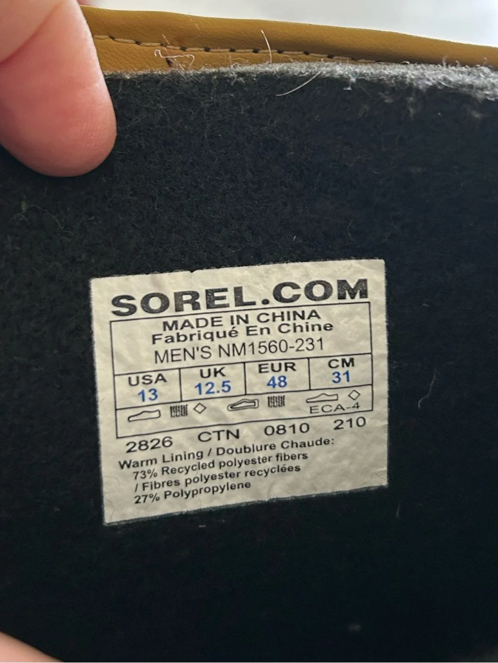 Sorel like new