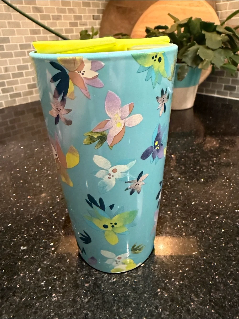 Starbucks magnolia blue