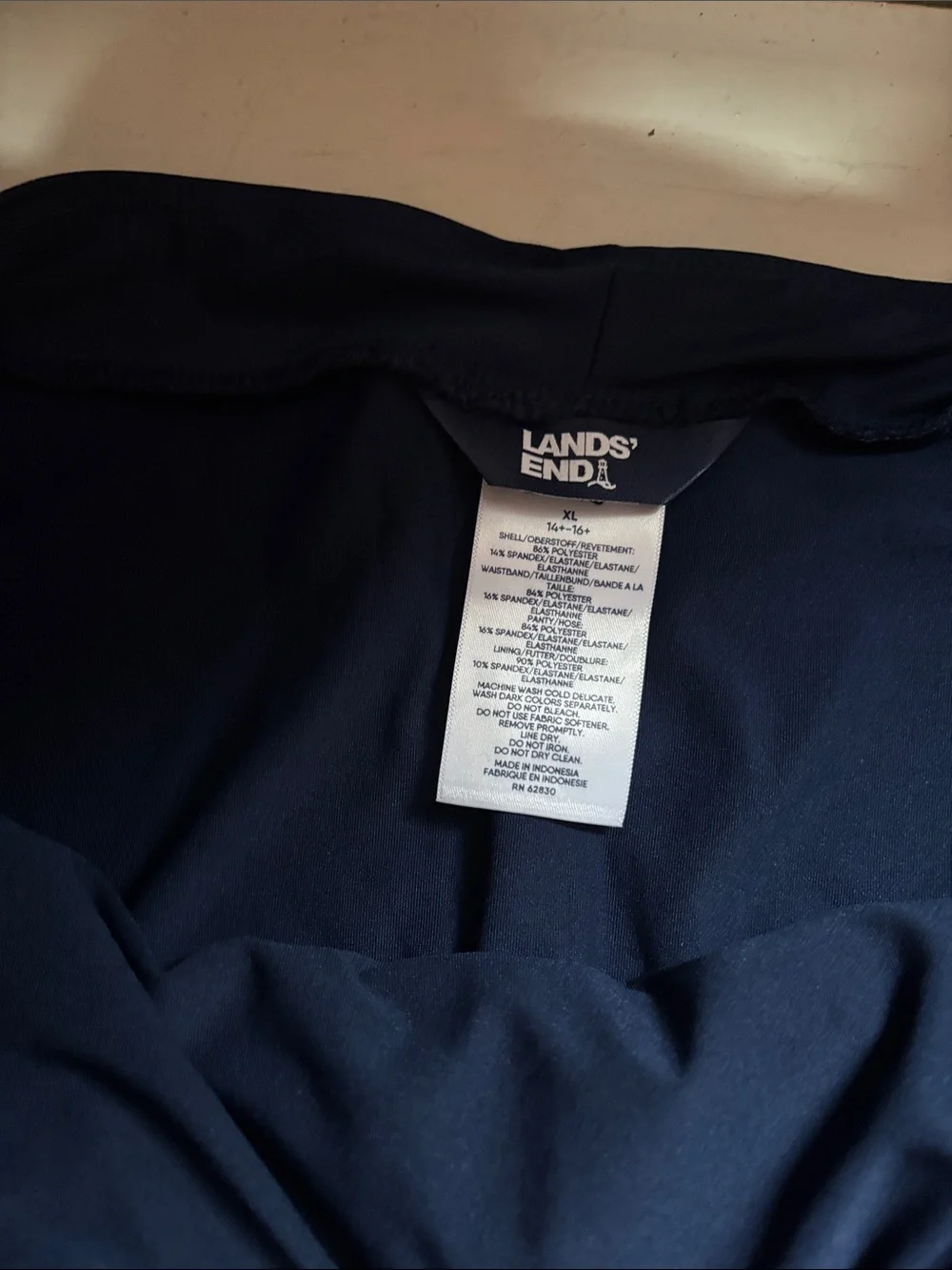Lands End classic navy