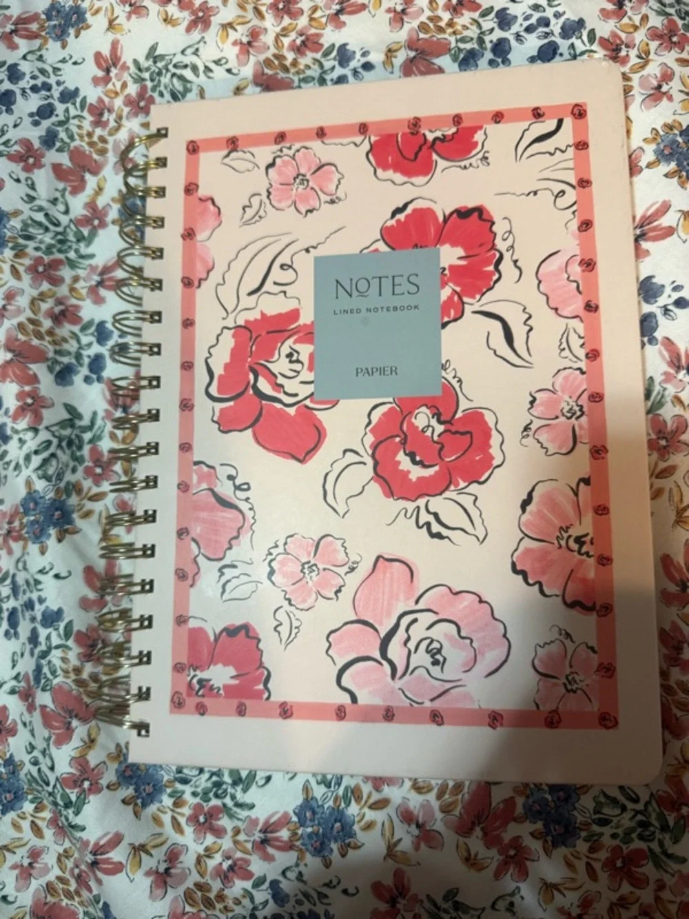 Anthropologie papier spiral