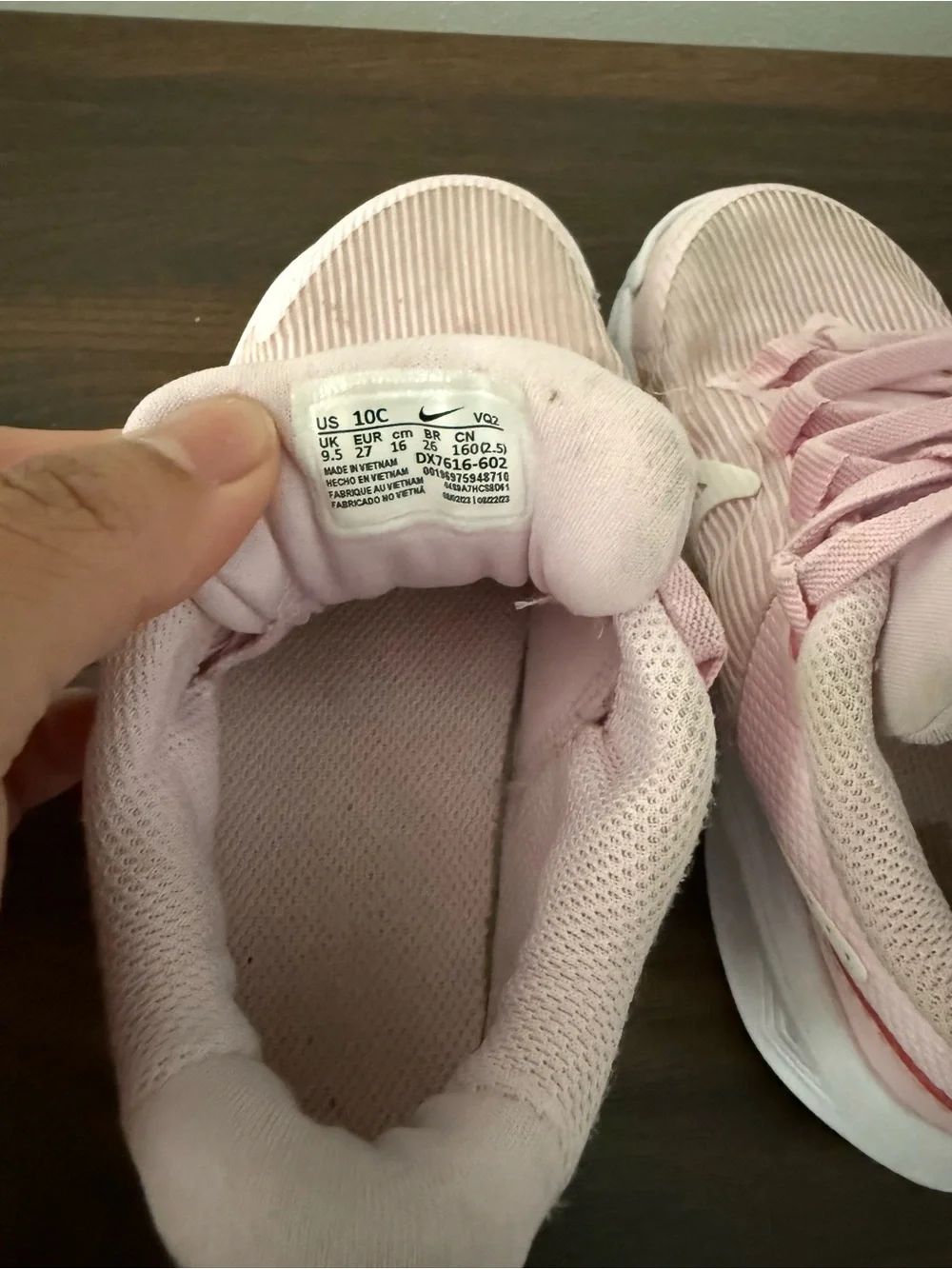 Nike sneakers size