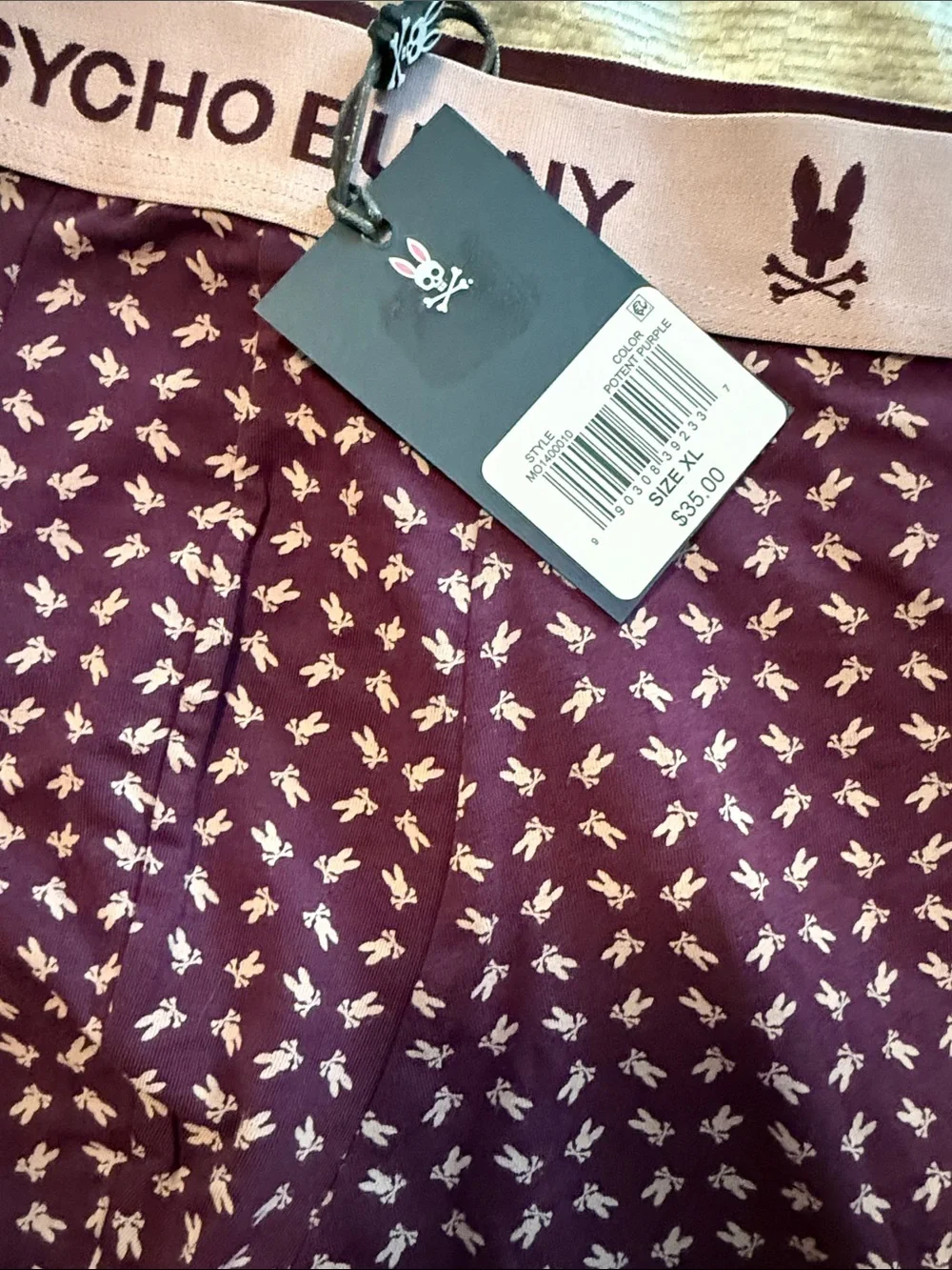 Psycho Bunny boxer stretch