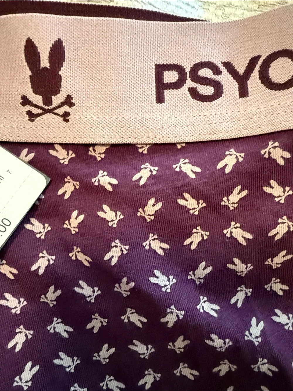Psycho Bunny boxer waistband
