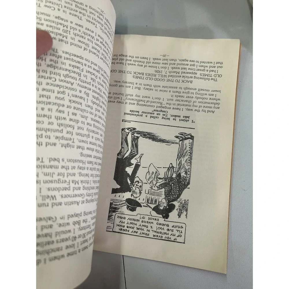 Our Own Will Rogers C.W. Dub West 1979 Vintage Biography Muscogee Pub