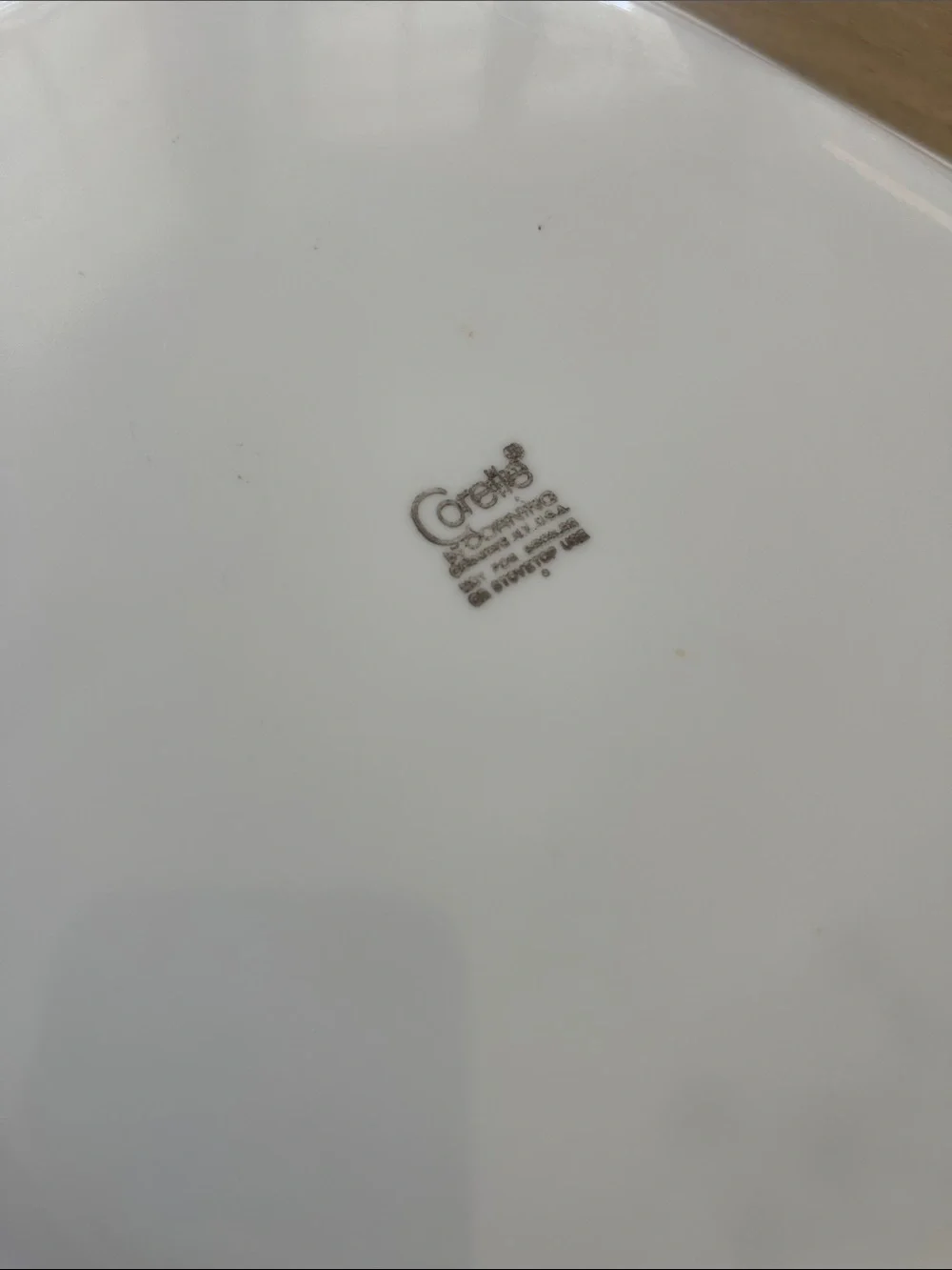 Corelle ceramic serving