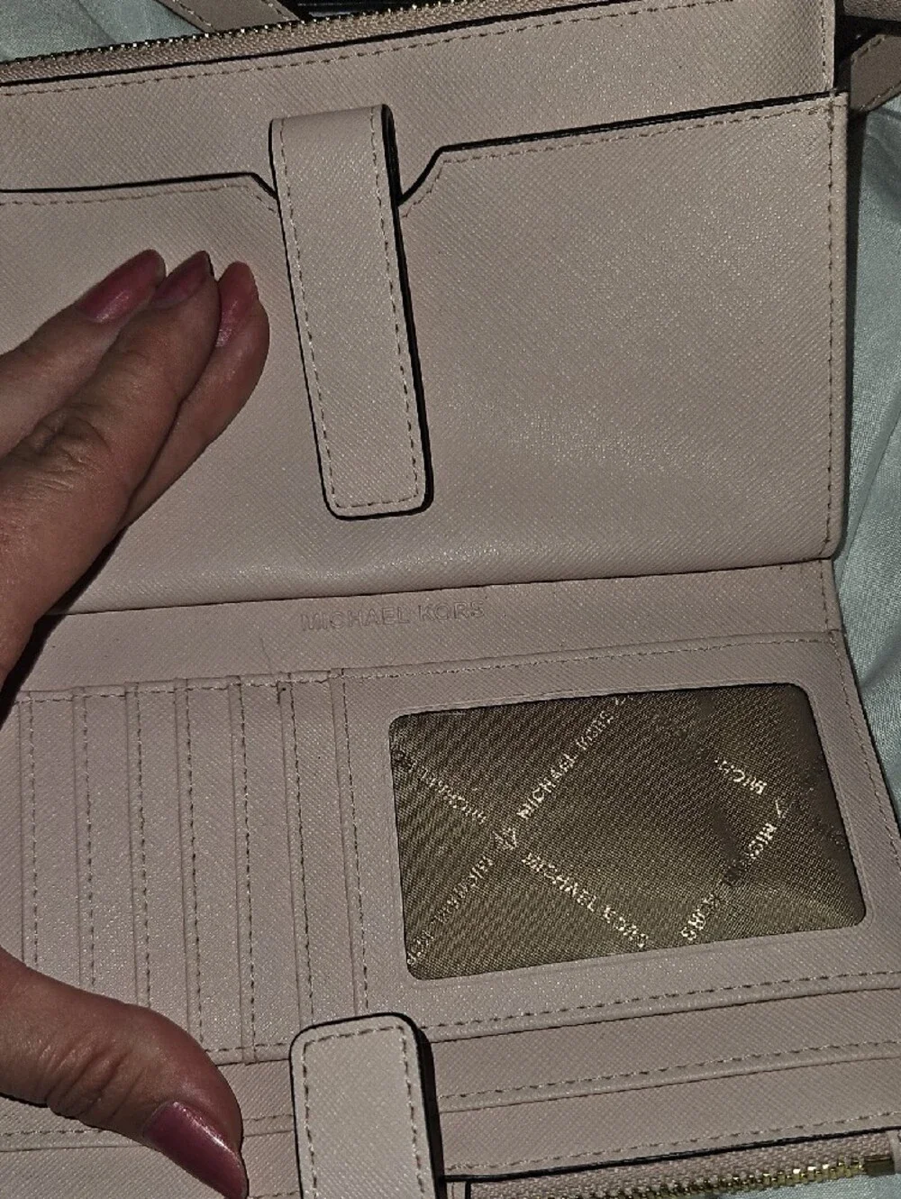 Michael Kors structured saffiano
