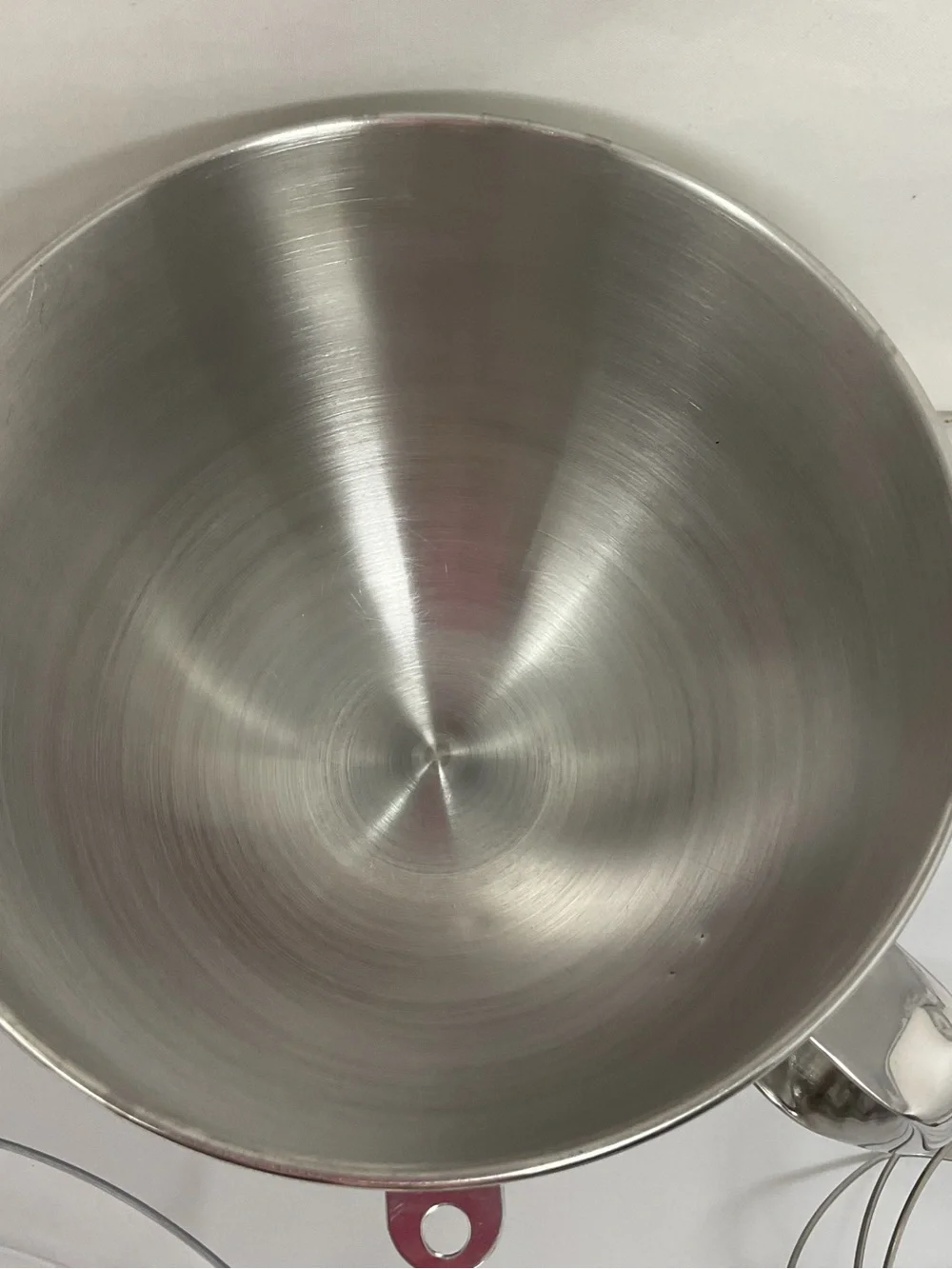 6qt KitchenAid Stainless Steel Mixing Bowl with Attachments - Silver