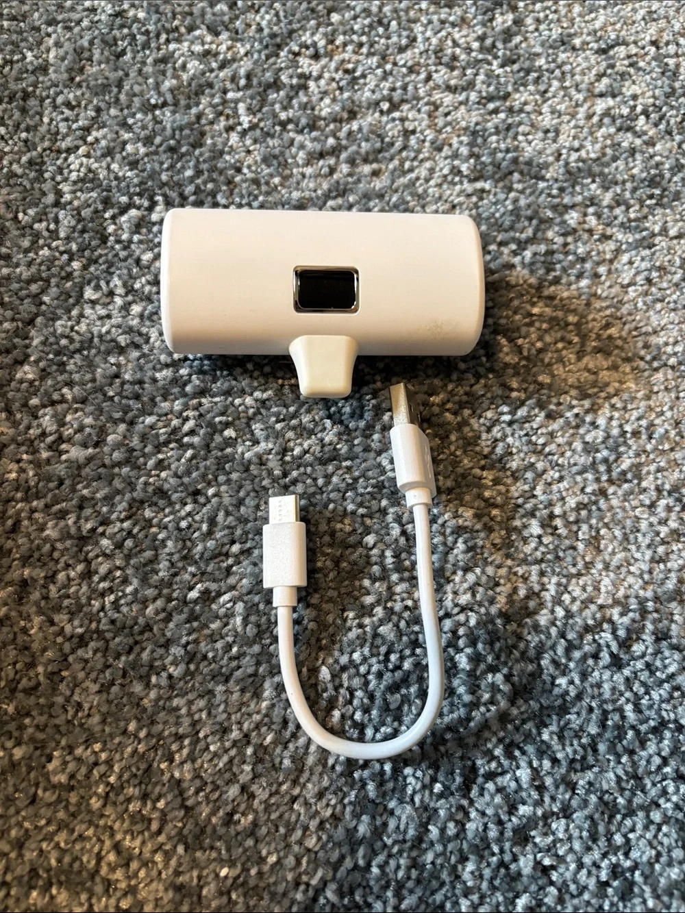 White Portable Mobile Adapter with USB-C