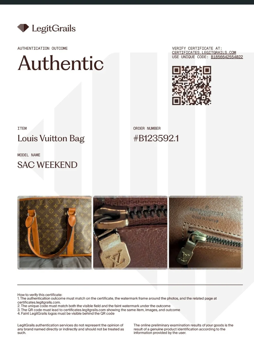 Louis Vuitton authentic vintage