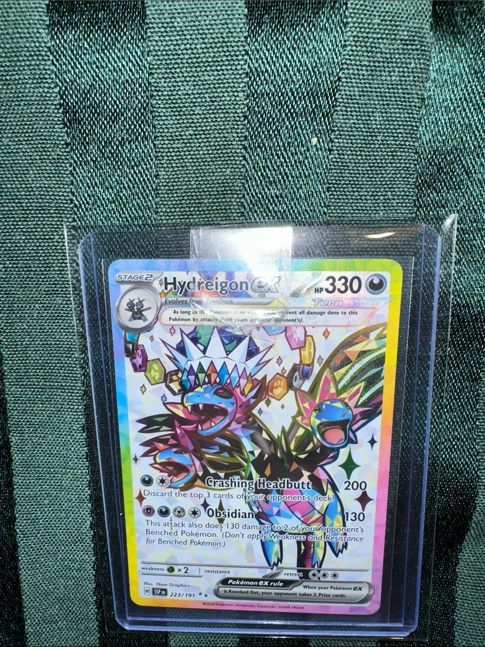 Pokémon TCG Surging Sparks Hydreigon EX