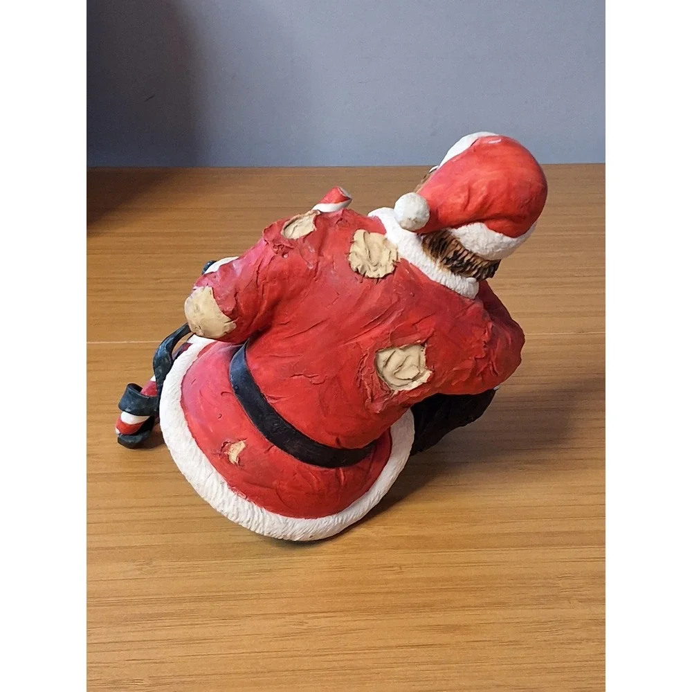 Vintage 1992 Emmett Kelly Jr Flambro Weary Willie Santa Stocking Holder See Pics