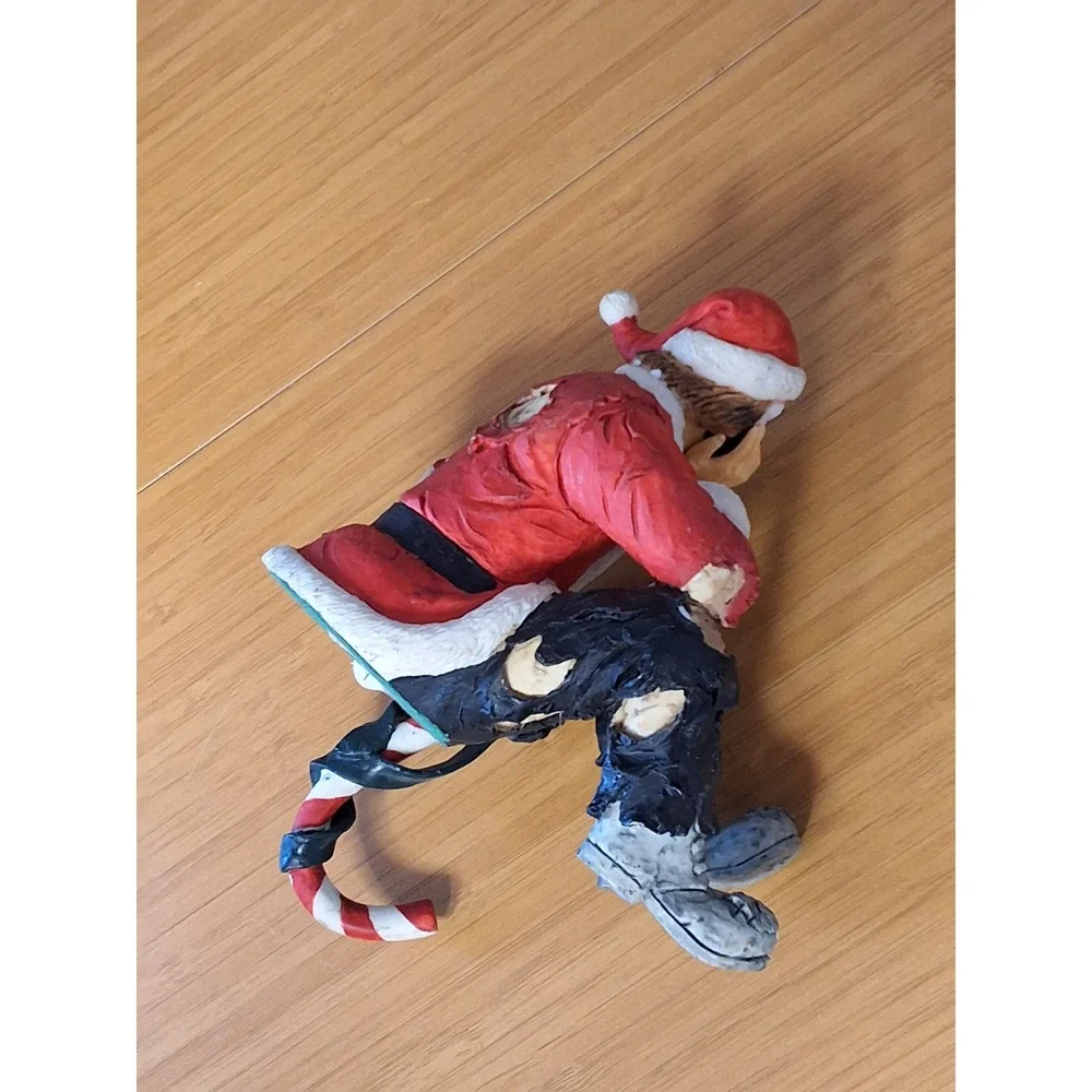 Vintage 1992 Emmett Kelly Jr Flambro Weary Willie Santa Stocking Holder See Pics