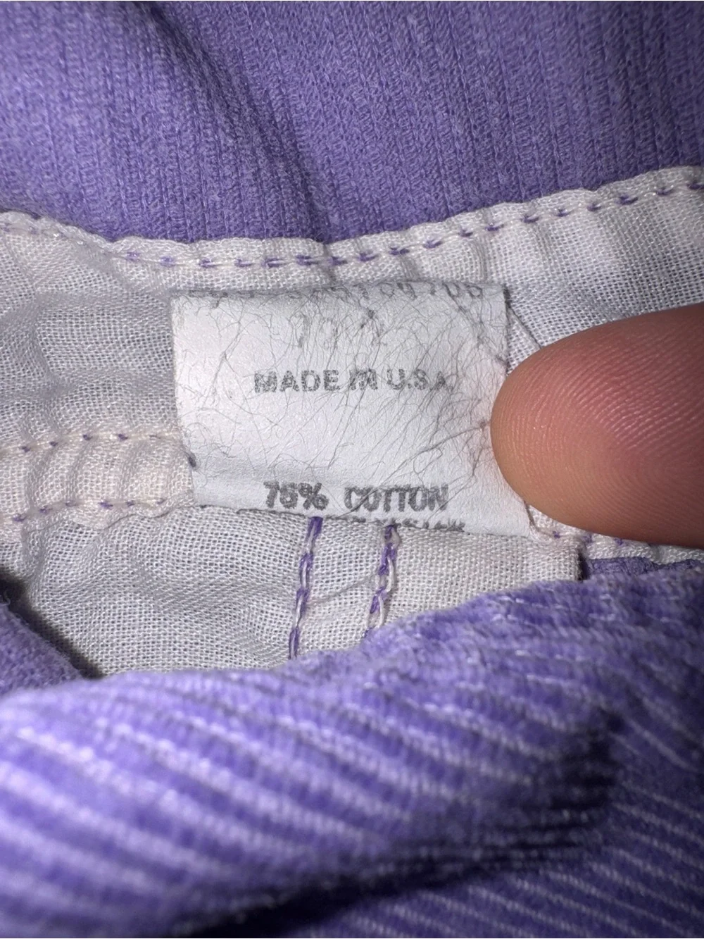 Vintage 80’s OshKosh 2T lavender / lilac / purple corduroy overalls