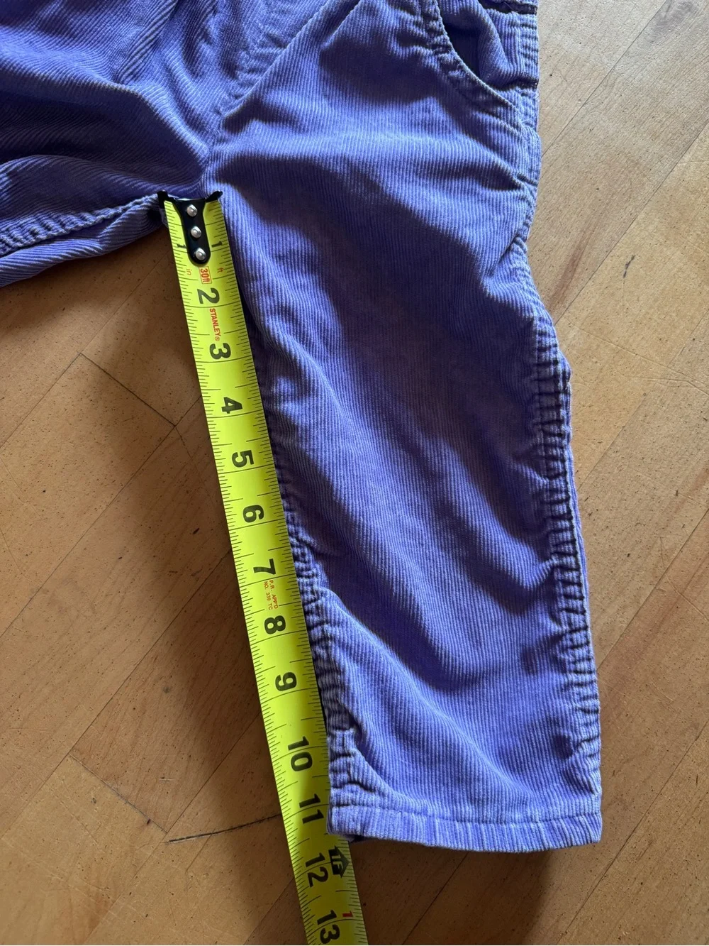 Vintage 80’s OshKosh 2T lavender / lilac / purple corduroy overalls