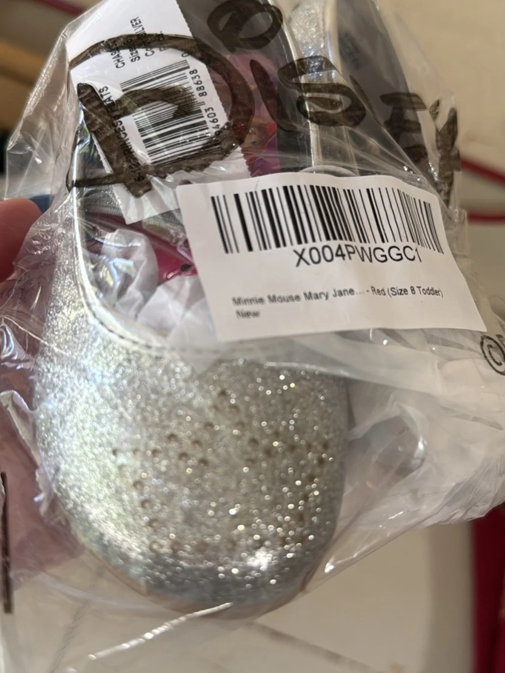 Disney sparkling silver