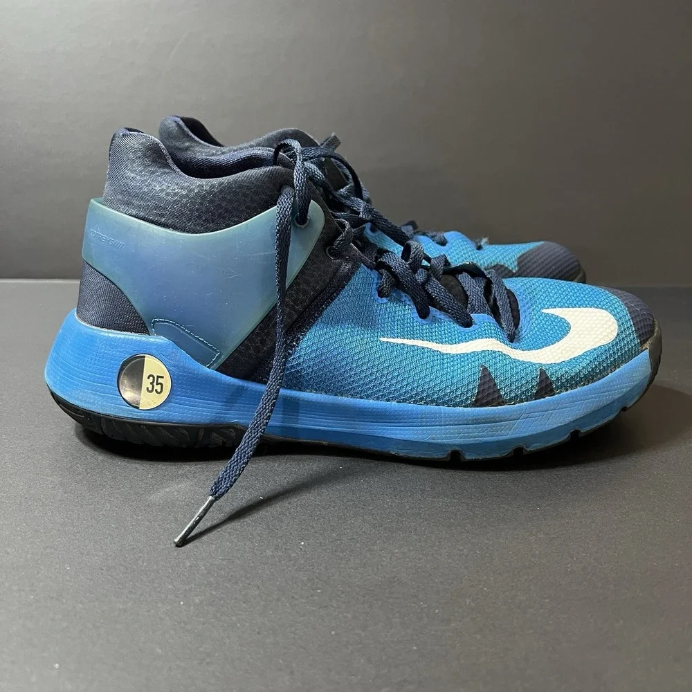 Nike KD Trey 5 VIII Basketball Shoes GS Blue/White Youth Size 7Y Athletic