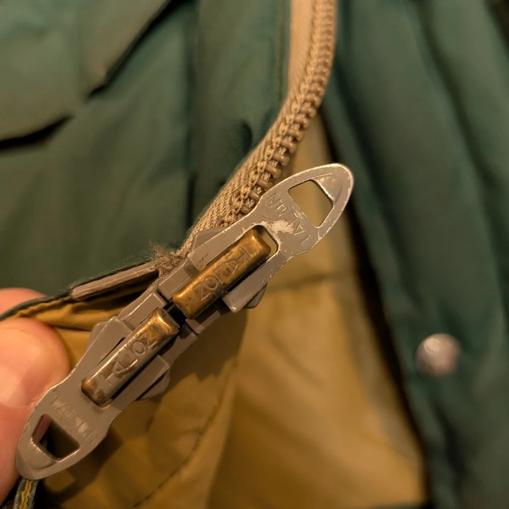 The North Face forest green