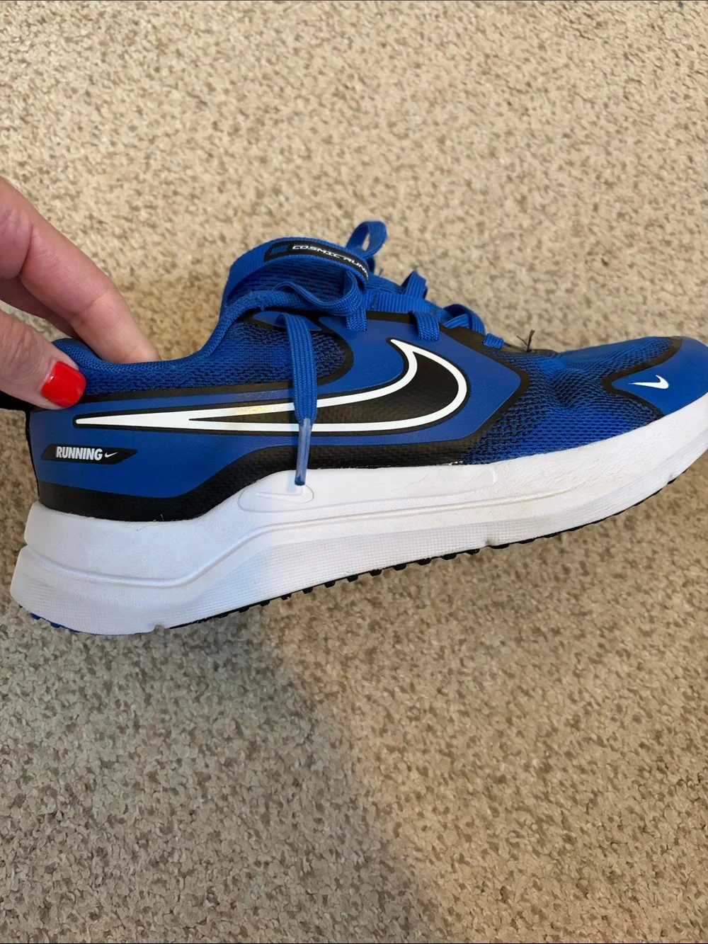 Nike box worn