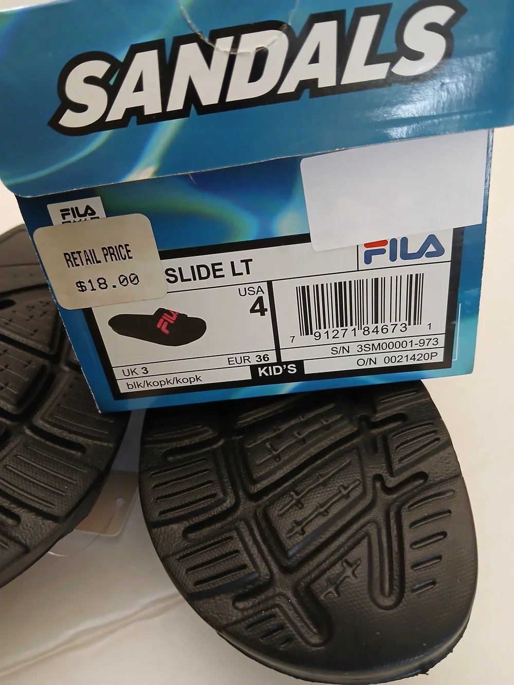 Fila men slide