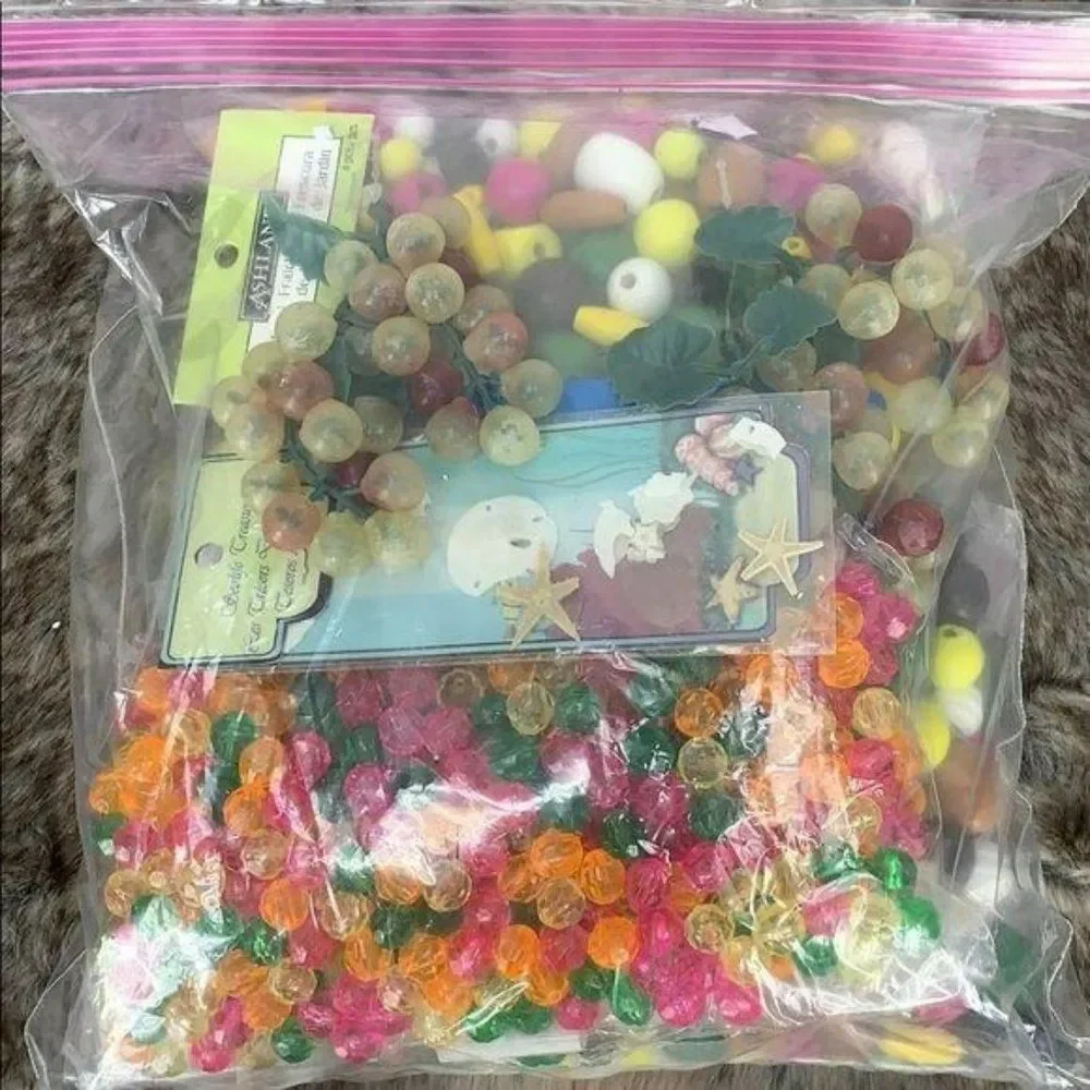 Craft Assorted Gallon Bag Bead‎ Lot