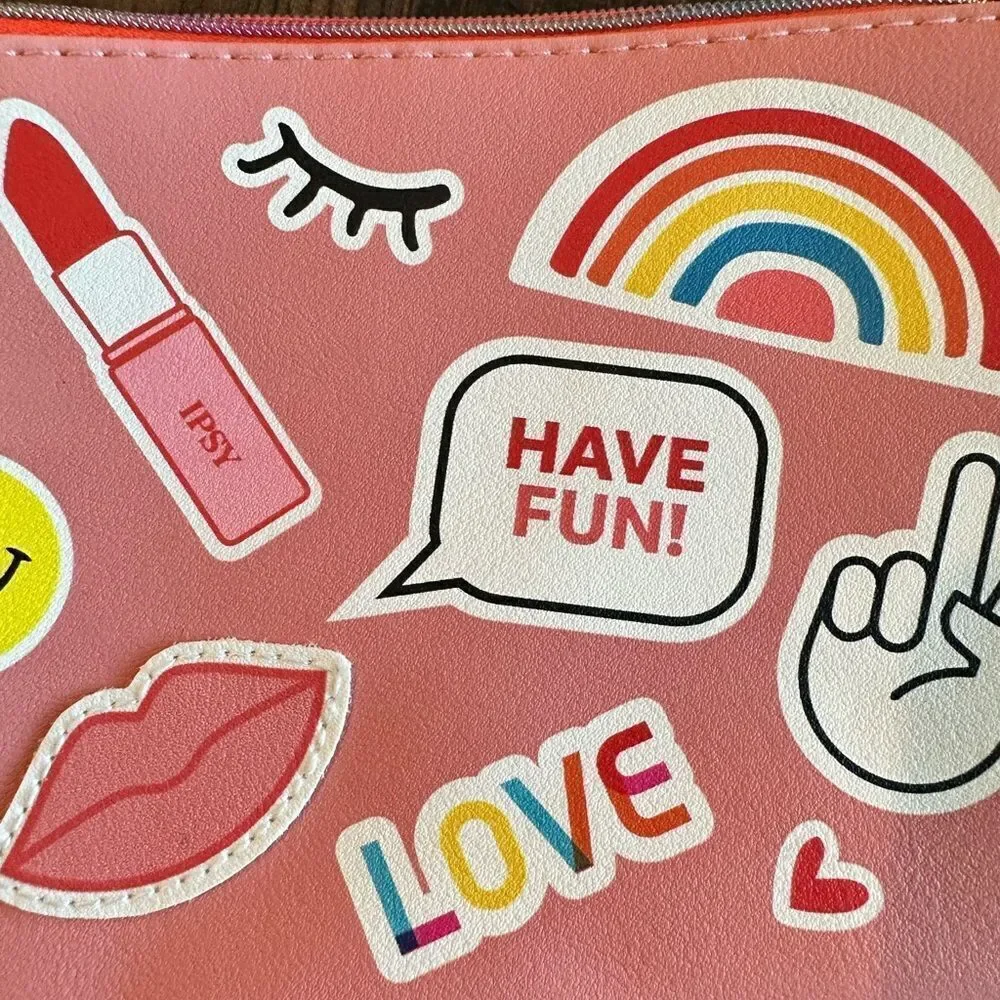 NEW IPSY Lot of 4 Cosmetic Makeup Bags Accessories Bag Glam Bag 2020 & 2021