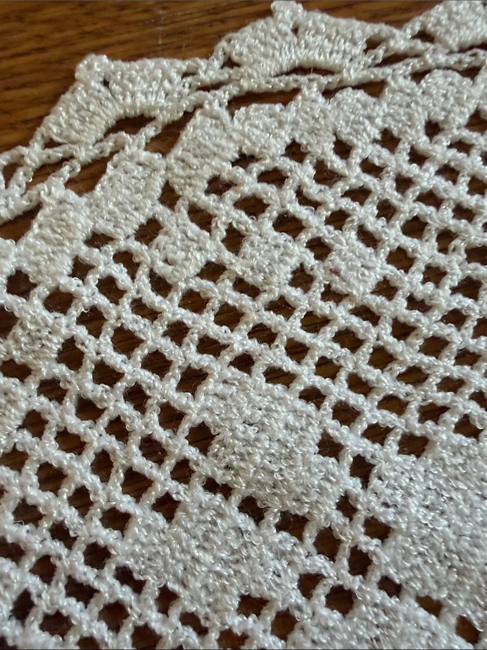 Crochet delicate handcrafted