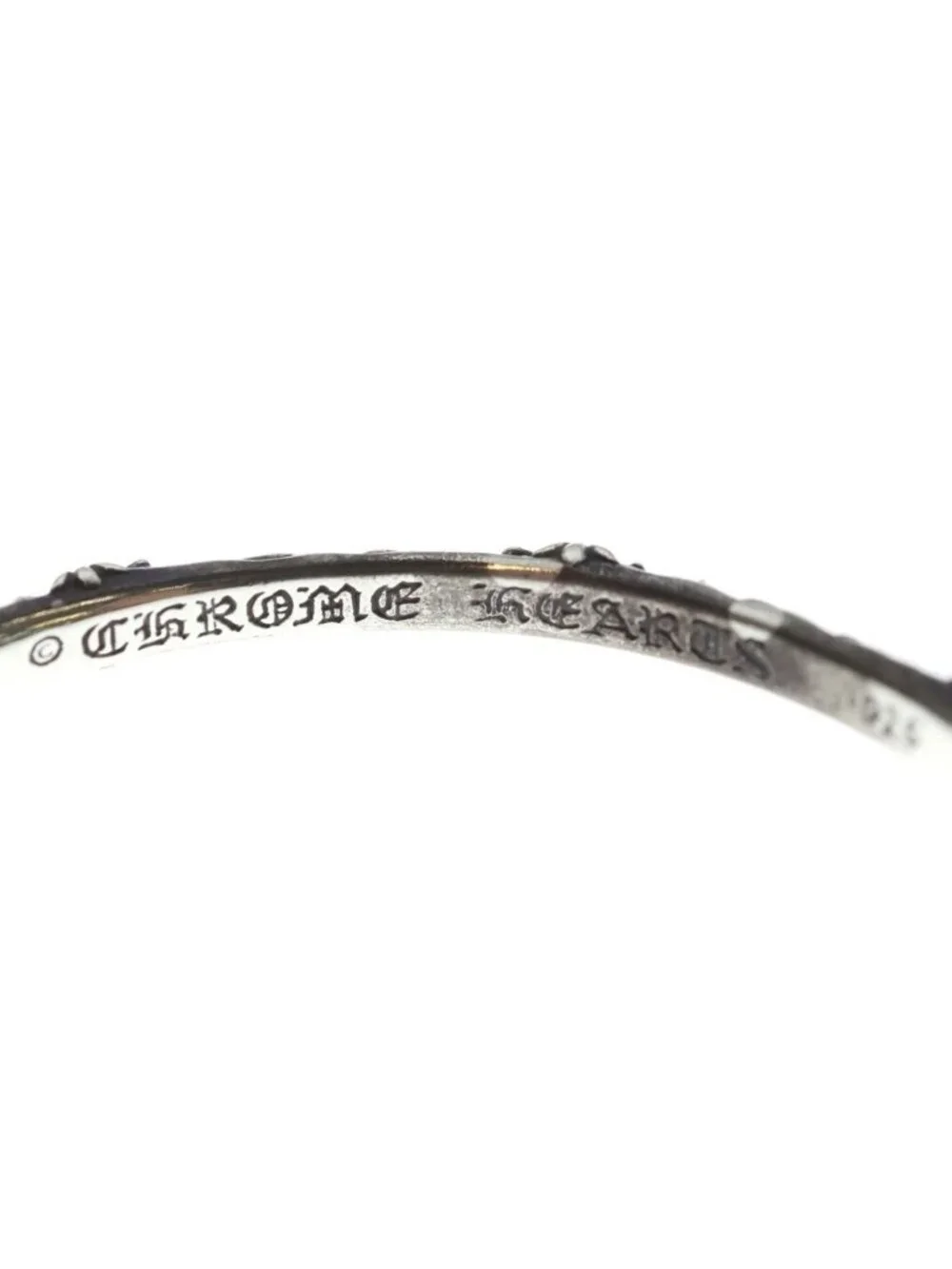 Chrome Hearts Bangle Sbt Band Bracelet Silver