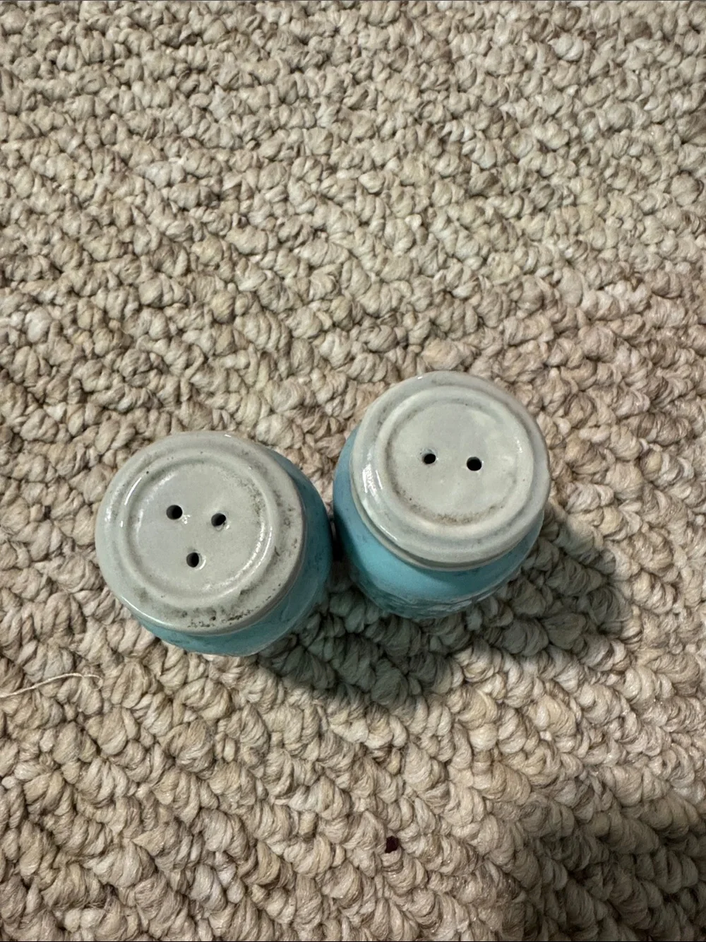 Mason blue jar