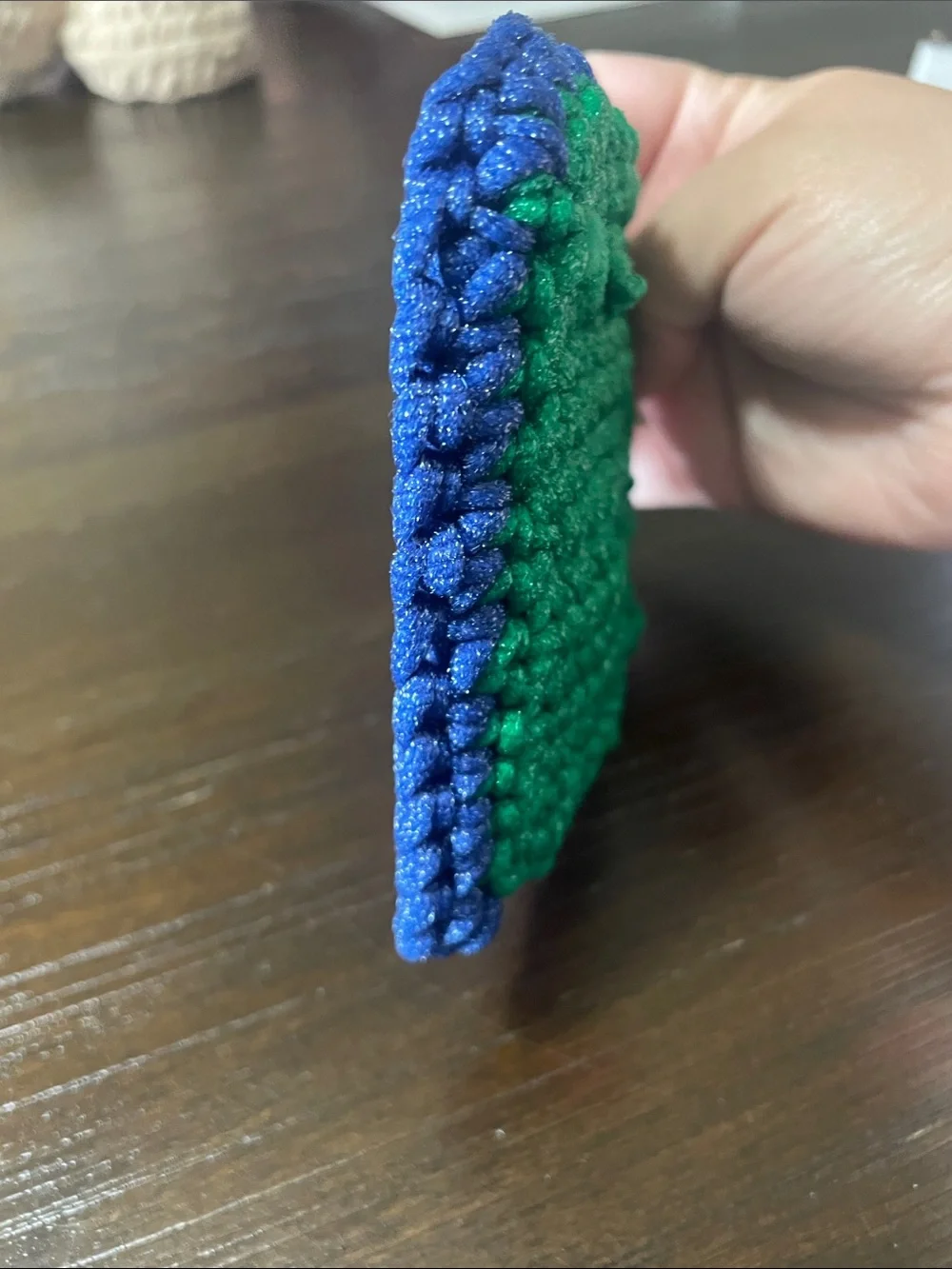 N/A rough crocheted