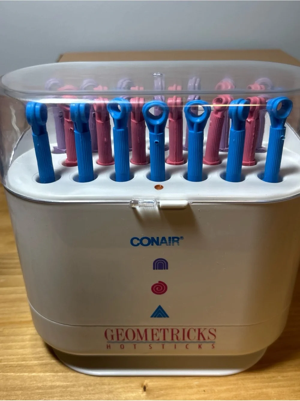 Conair Hot Sticks HS19 Beauty Geometric Hotsticks Vintage tested