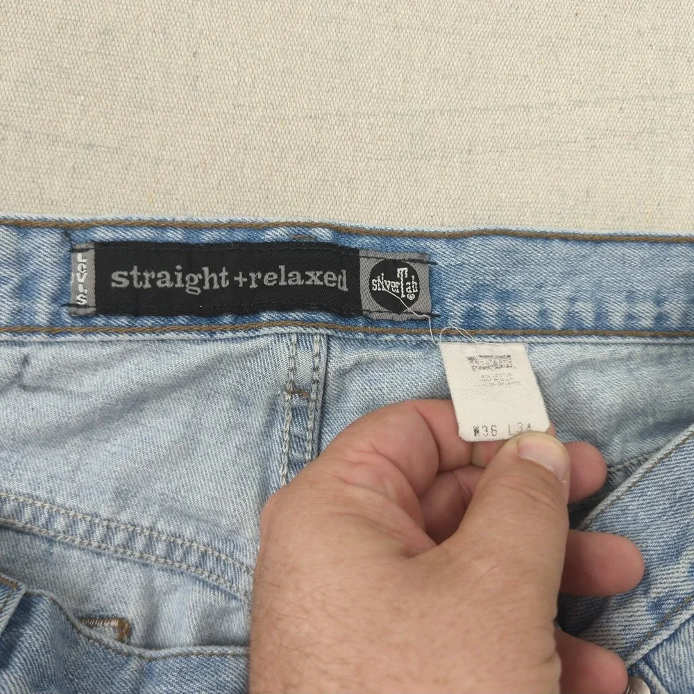 Levis discolored front
