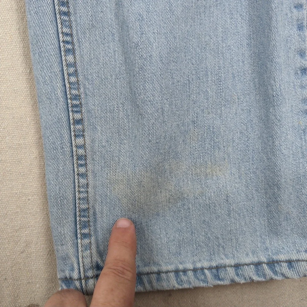 Levis discolored front