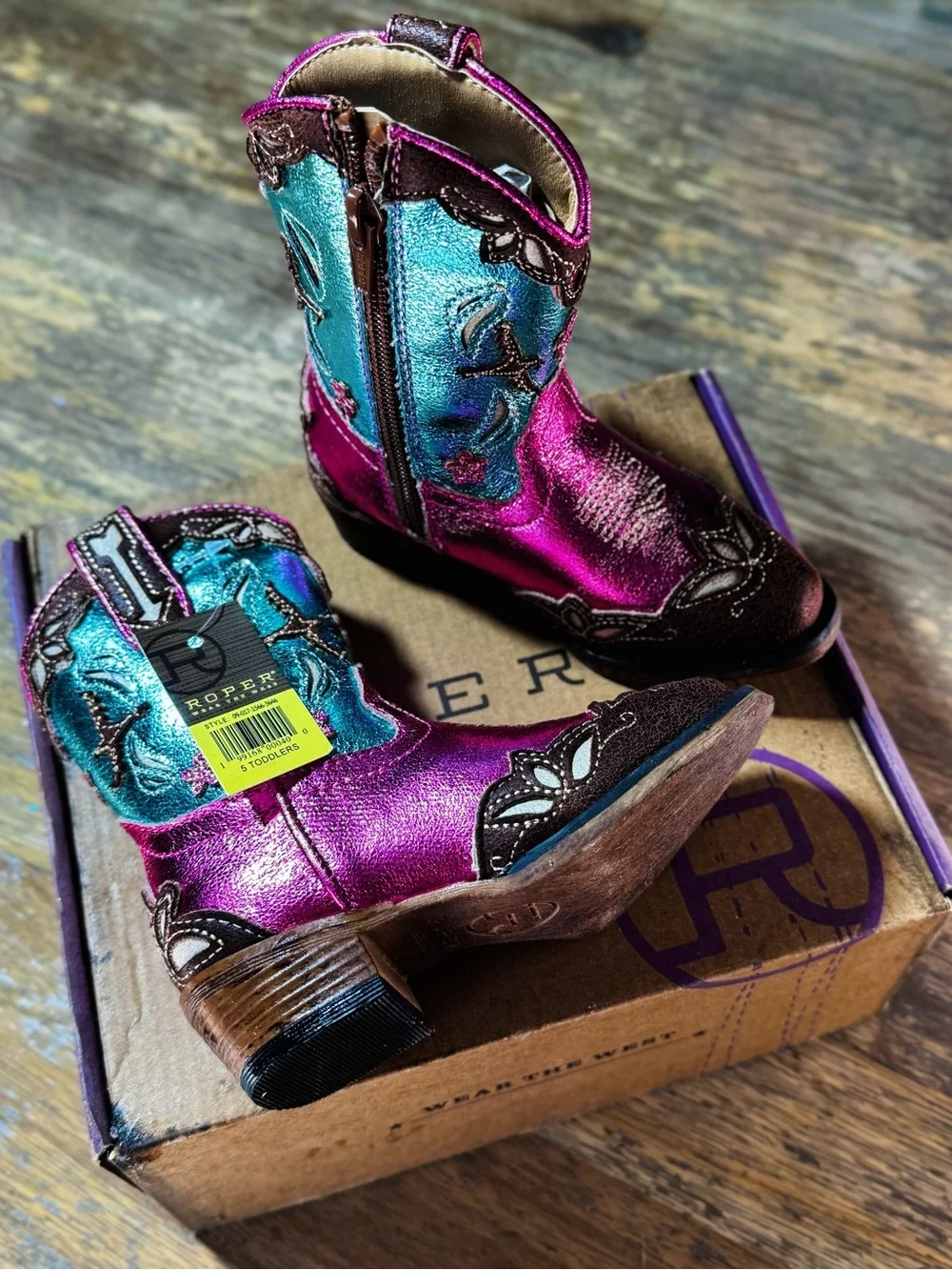 Roper colorful toddler