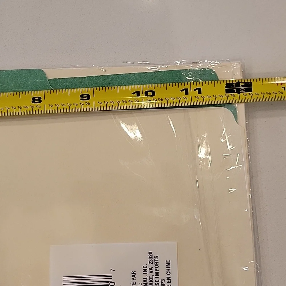 Jot Cream File Folders