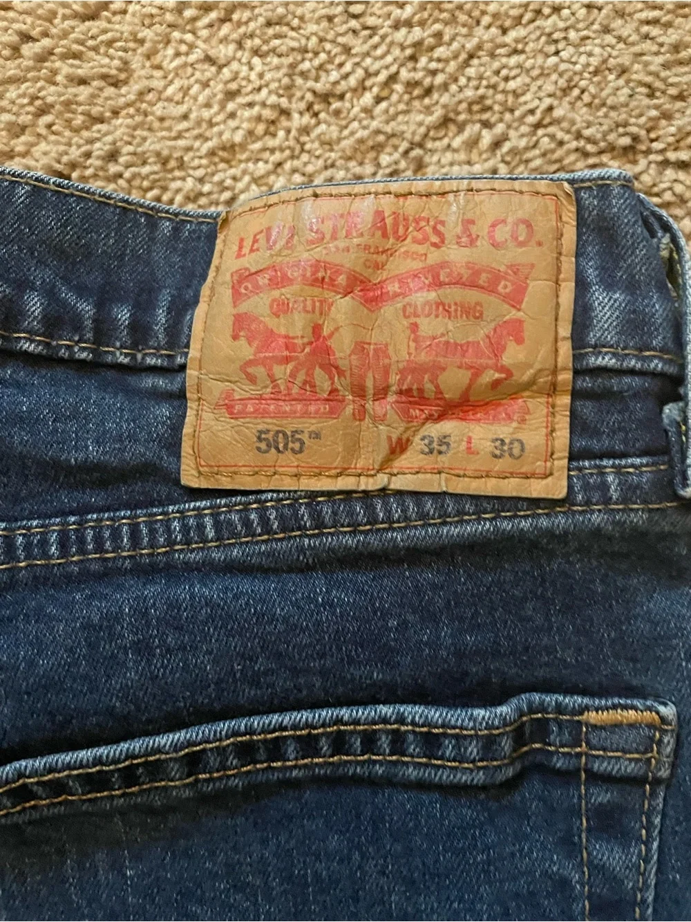 Levis levi straight