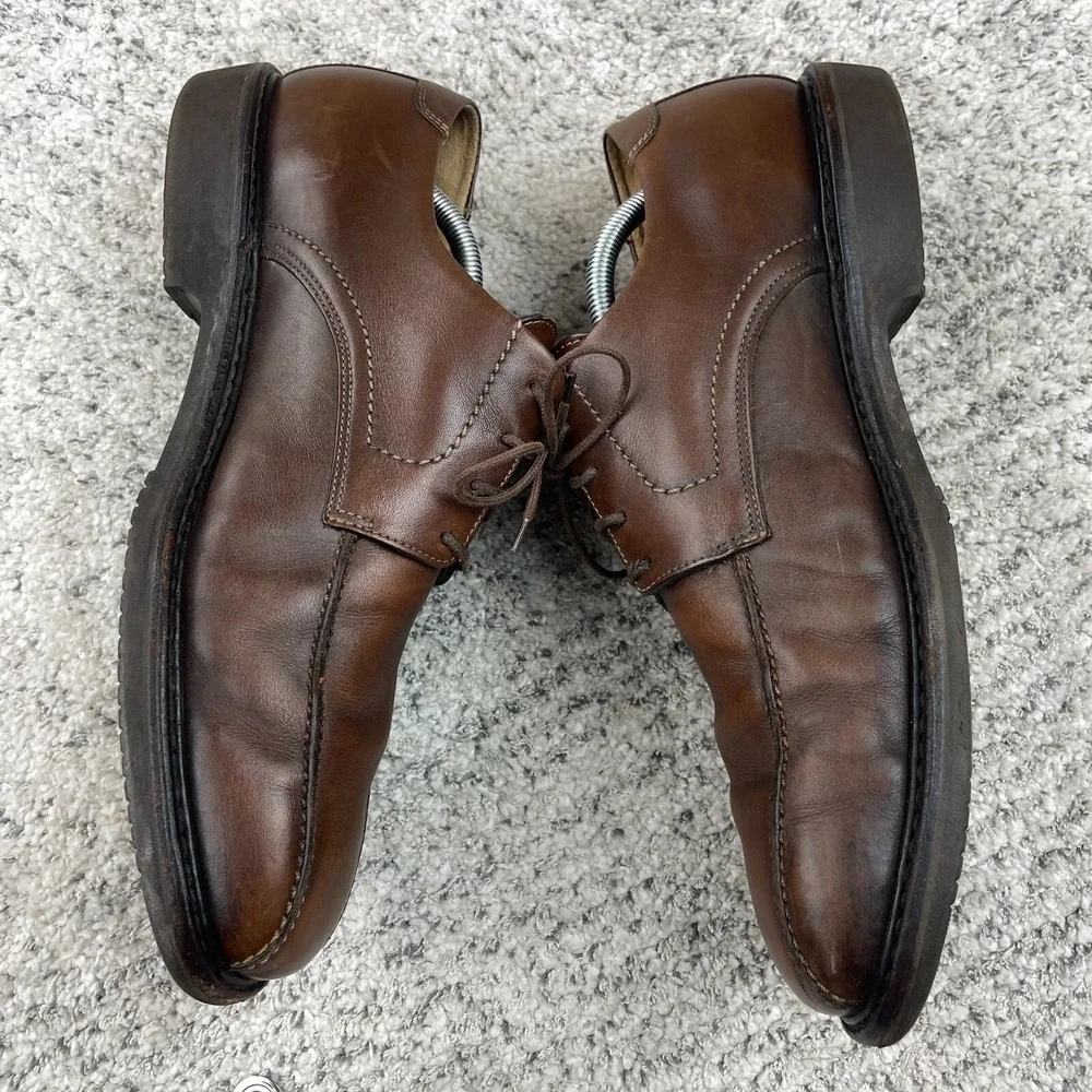 Mephisto Shoes Mens Size 11.5 Gaetan Oxford Brown Leather Goodyear Welt Lace Up
