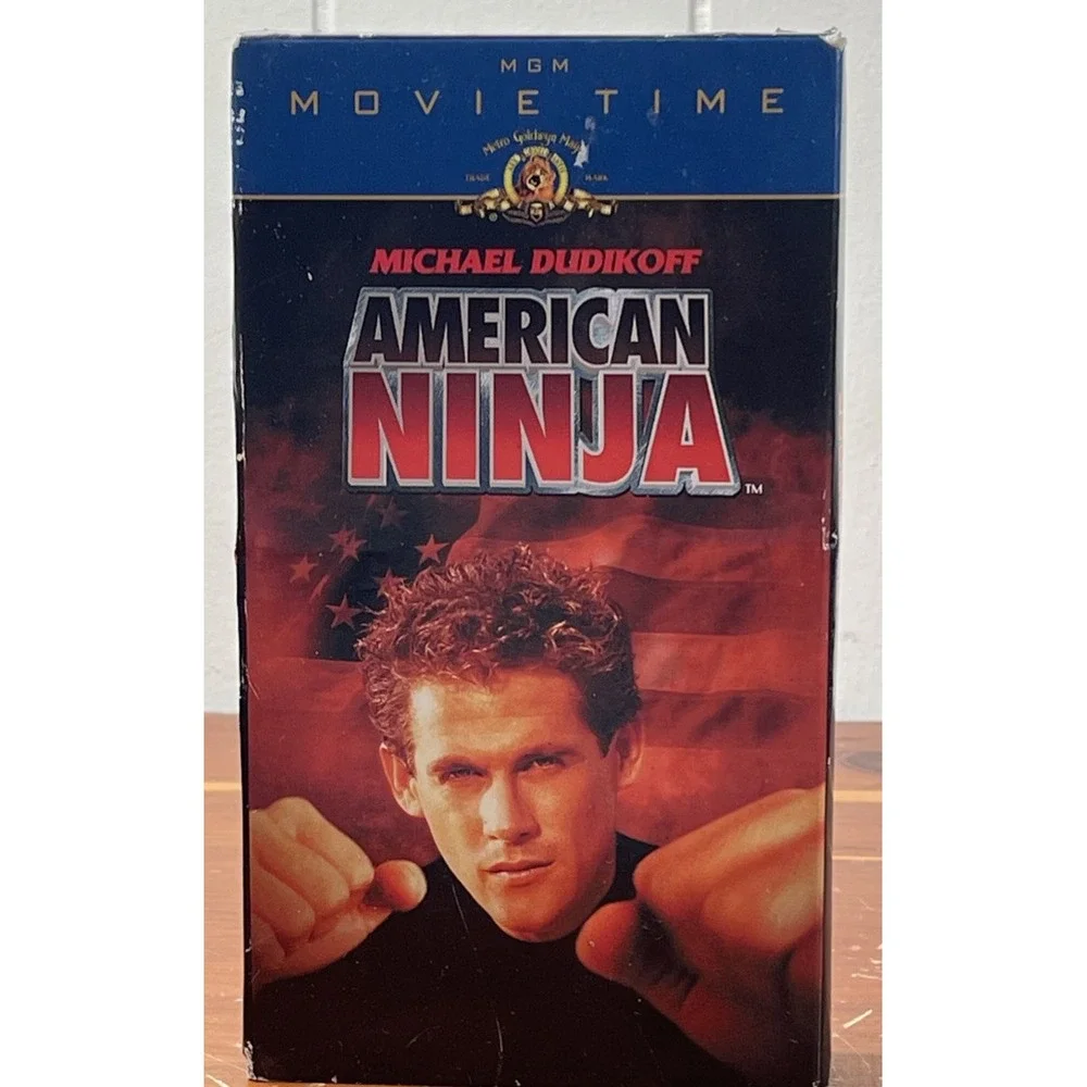 American Ninja VHS Tape 1985 / 2001 Michael‎ Dudikoff V2