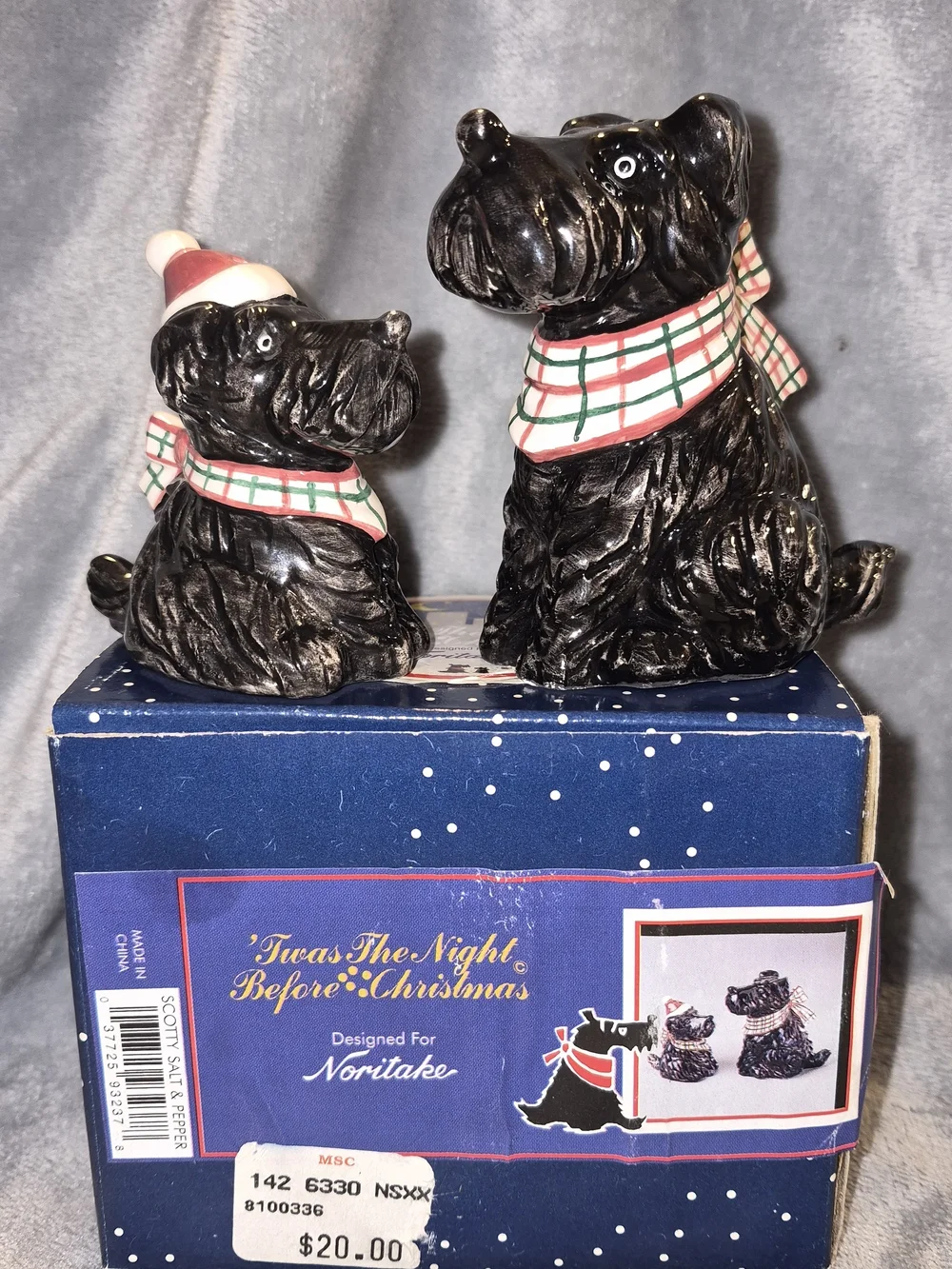 Noritake pair scottie
