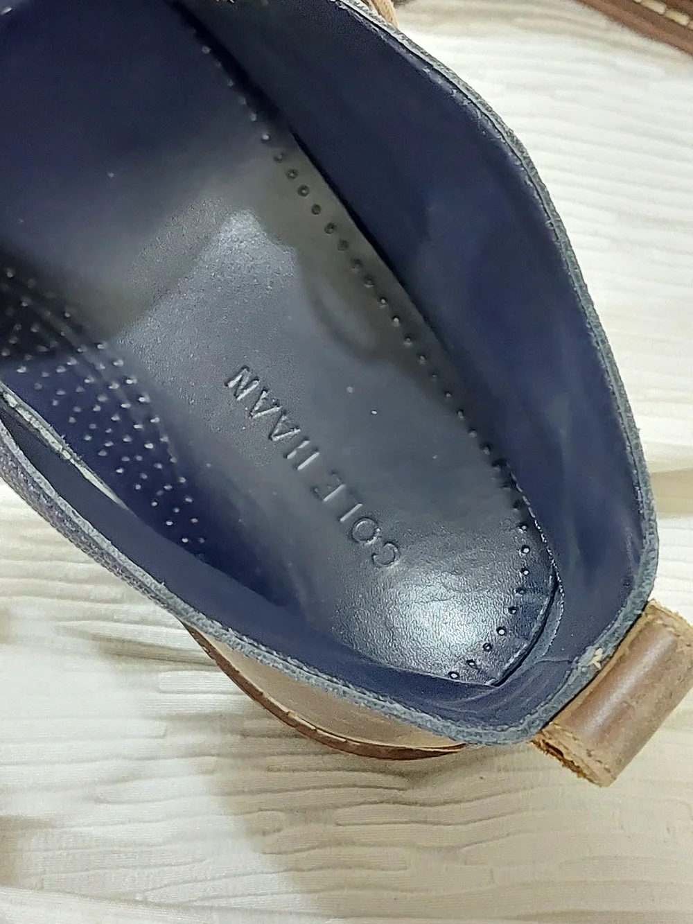 Cole Haan brown leather