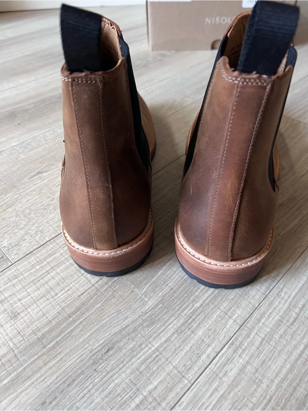 Nisolo boots comfort distressed