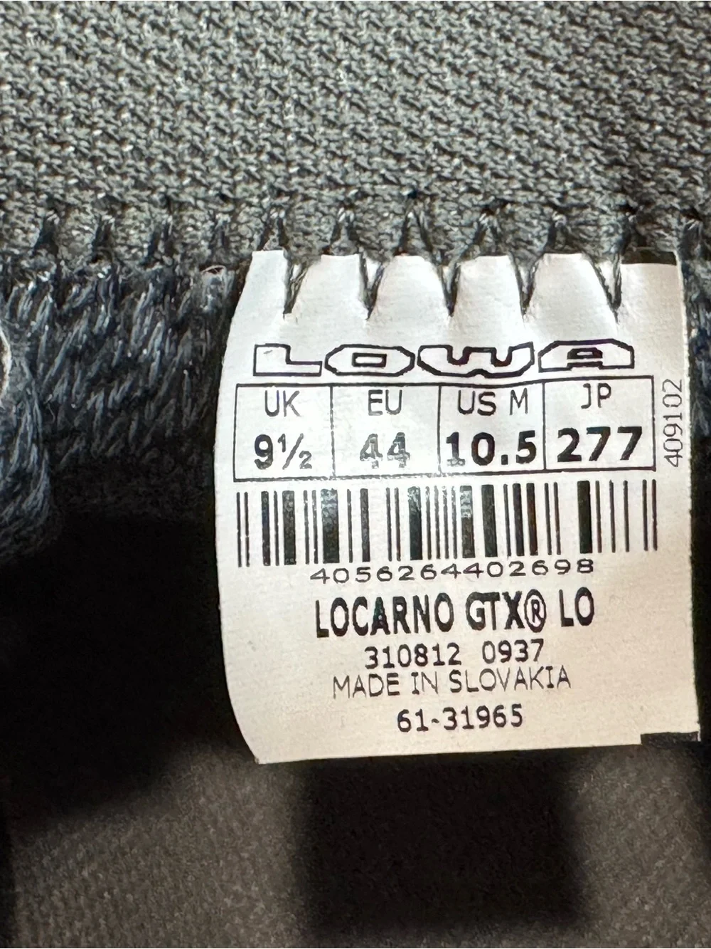Lowa locarno gtx