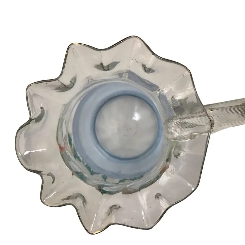 Vintage rim white blown