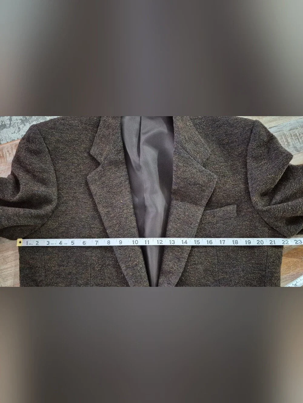 Lanificio Mario Zegna Wool Cashmere Brown Textured Blazer Sport Coat 40R Manstar