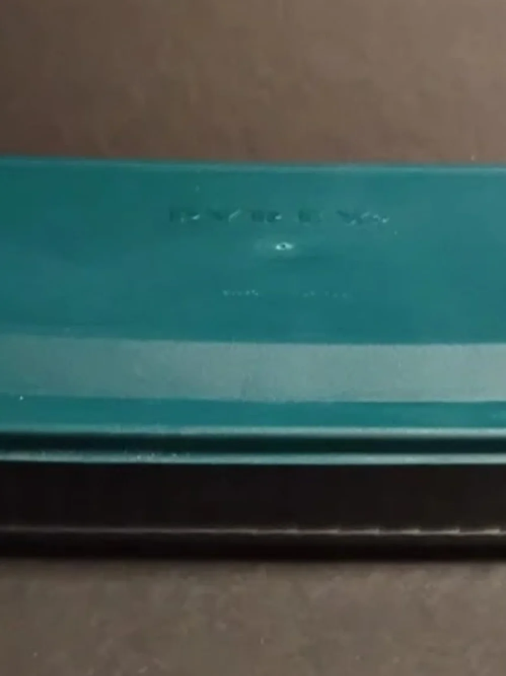Pyrex teal plastic