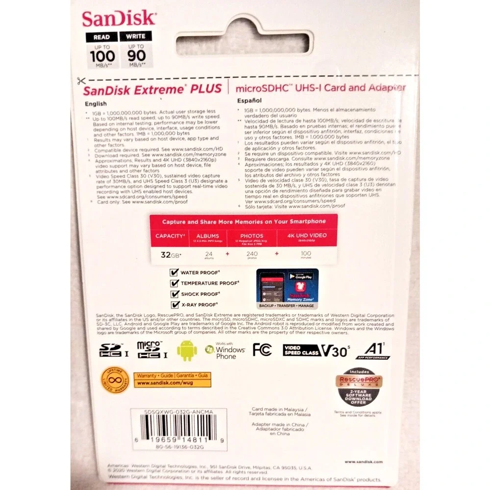Sandisk 32gb microsd